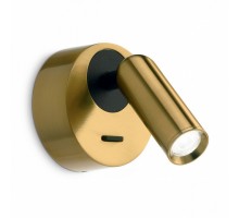 Бра Ideal Lux Bean Round BEAN ROUND AP OTTONE