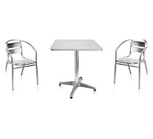 Набор уличный LFT-3058-T3125-D60 серебристый