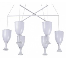 Подвесная люстра LED4U 6409 6409-6 White