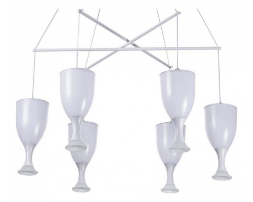 Подвесная люстра LED4U 6409 6409-6 White