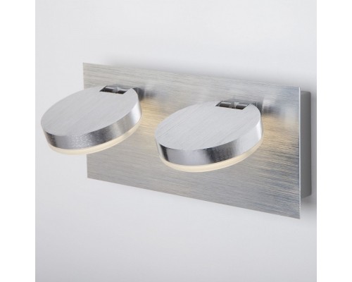 Спот Eurosvet Cover 20004/2 алюминий 10W