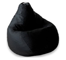 Кресло-мешок Черное Фьюжн 3XL