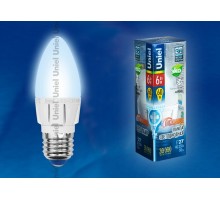 Лампа светодиодная Uniel DIM ALP01WH E27 6Вт 4500K 08689