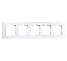 Рамка на 5 постов Werkel Favorit (белый) W0051101