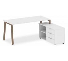 Стол письменный Metal System БА.РС-СТС-2.4 (R)