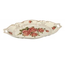 Блюдо декоративное (49х27х5 см) Art 126-566