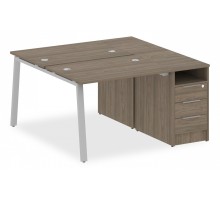 Стол письменный Metal System БА.РС-СТП-2.1