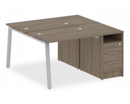 Стол письменный Metal System БА.РС-СТП-2.1