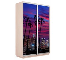 Шкаф-купе Экспресс Фото дуо 1014 1400x600x2400