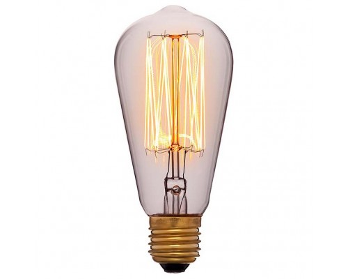 Лампа накаливания Sun Lumen ST58 E27 60Вт 2200K 053-228