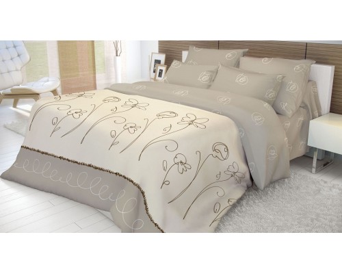 Постельное белье двуспальное Фиалка Монмартра