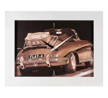 Настенные часы (45x35 см) Lowell 5485