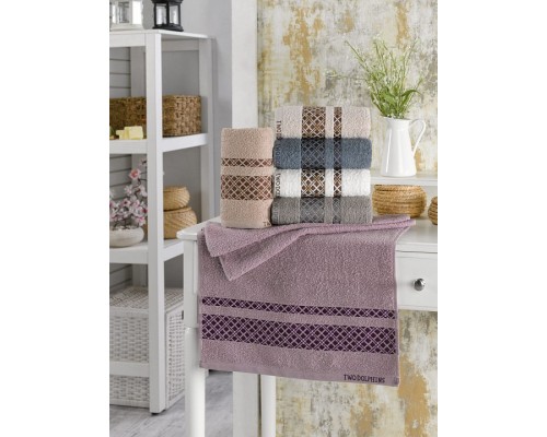 Набор из 6 банных полотенец Elfida