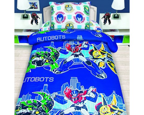 Постельное белье полутораспальное Transformers