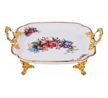 Блюдо декоративное (32.7х32.4х3.6 см) Верона 163-365