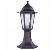 Наземный низкий светильник Arte Lamp Zagreb A1216FN-1BK