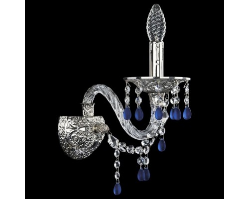 Бра Bohemia Ivele Crystal 1611 16110B/1/165/XL Ni V3001