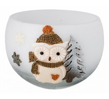 Свеча декоративная (12x9 см) Новый год