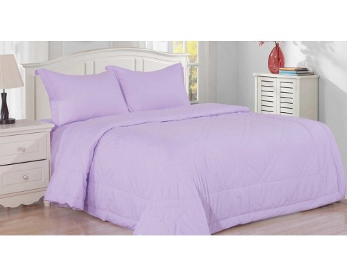 Постельное белье с одеялом семейное Сандра