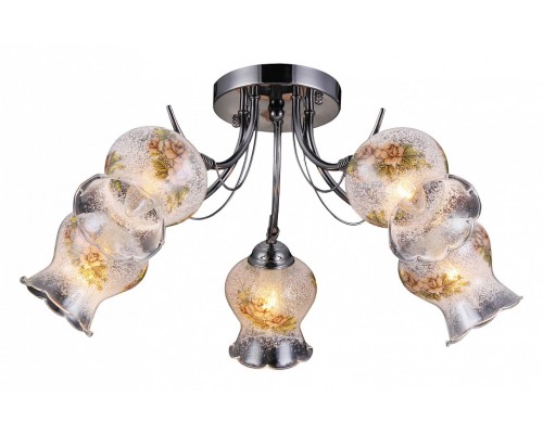 Потолочная люстра Natali Kovaltseva 11450 11450/5C CHROME