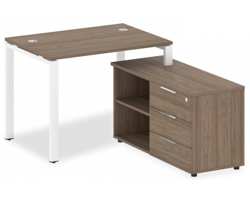 Стол письменный Metal System БП.РС-СТС-2.1 (R)