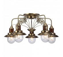 Потолочная люстра Arte Lamp Sailor A4524PL-5AB