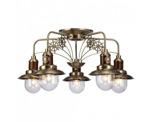 Потолочная люстра Arte Lamp Sailor A4524PL-5AB