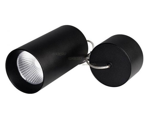 Подвесной светильник Arlight SP-POLO-HANG-R85-15W White5000 (BK-BK, 40 deg) 027422