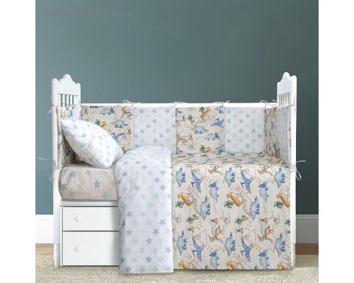 Постельное белье детское Динозавры