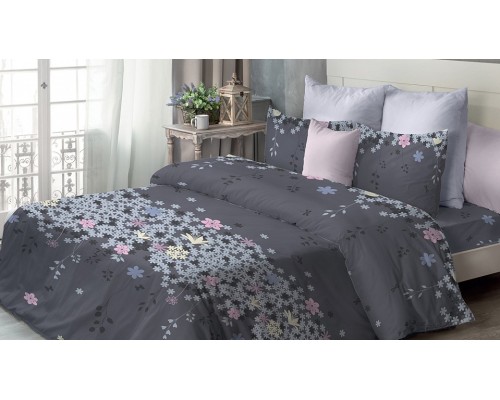 Постельное белье полутораспальное Незабудка