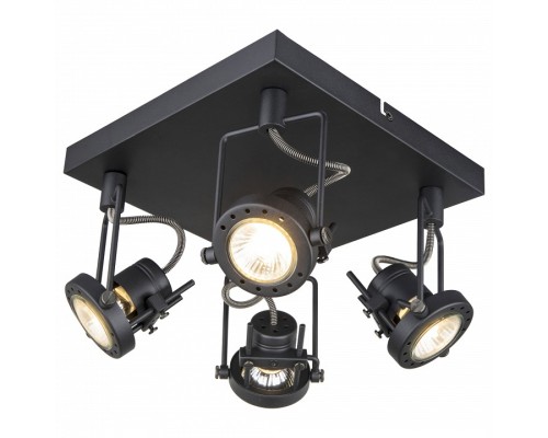 Спот Arte Lamp Costruttore A4300PL-4BK