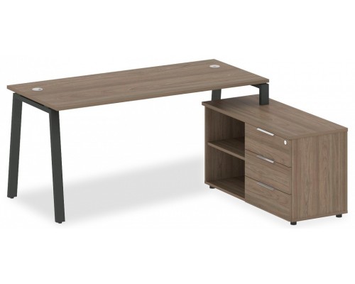 Стол письменный Metal System БА.РС-СТС-2.4 (R)