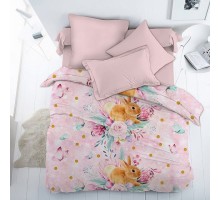 Постельное белье полутораспальное Весенний зайка