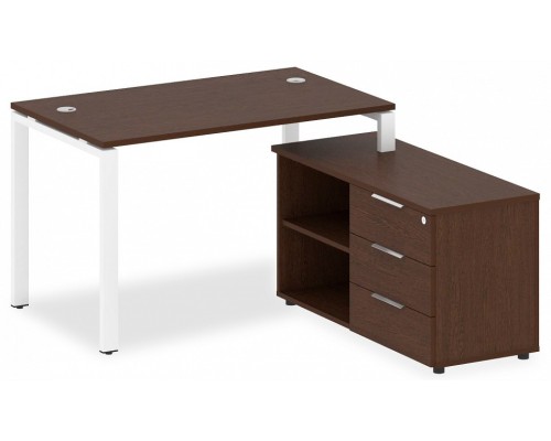 Стол письменный Metal System БП.РС-СТС-2.2 (R)