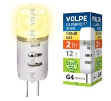 Лампа светодиодная Uniel LED-JC G4 Вт 3000K 10032