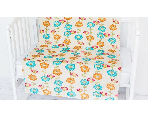 Плед (100x118 см) Божьи коровки