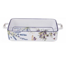 Блюдо (32.5x19x6 см) Прованс Оливки 104-855