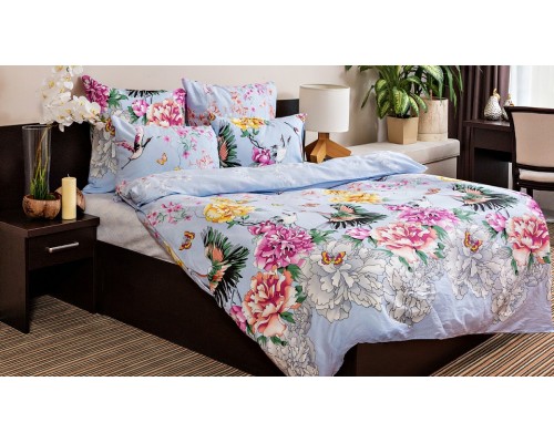 Постельное белье двуспальное Журавли