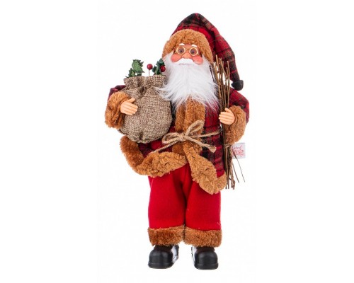 Дед Мороз (16х8х32 см) Дед Мороз с хворостом 476-119