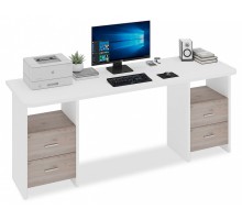 Стол письменный Домино Lite СКЛ-Прям190Р+2ТЯЛ