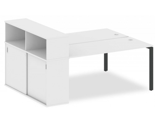 Стол письменный Metal System БП.РС-СШК-2.4 Т