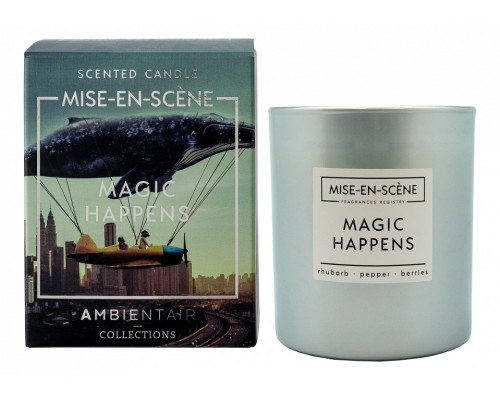Свеча ароматическая (9.2 см) Mise En Scene Magic happens VV050GRMS