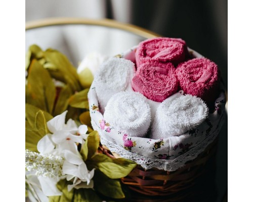 Набор из 6 полотенец для рук (30x30 см) Garden