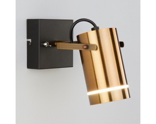 Спот Eurosvet Bronze 20063/1 LED античная бронза 9W