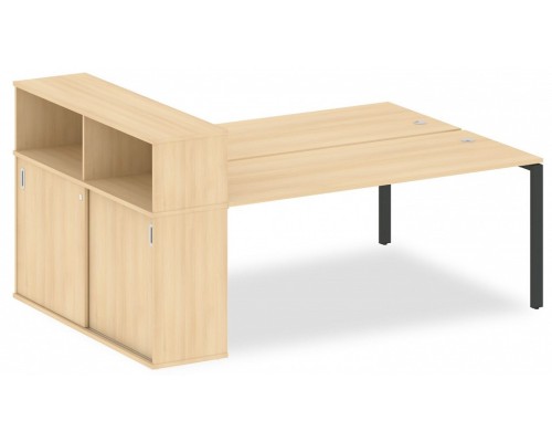 Стол письменный Metal System БП.РС-СШК-2.5 Т