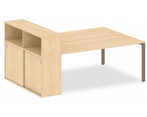 Стол письменный Metal System БП.РС-СШК-2.5 Т