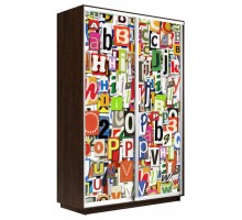 Шкаф-купе Экспресс Фото дуо 1017 1400x450x2200