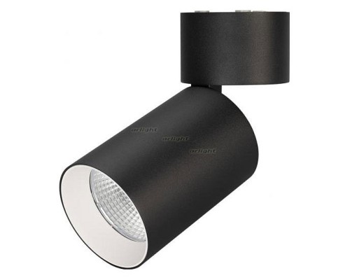 Светильник на штанге Arlight SP-POLO-SURFACE-FLAP-R85-15W Day4000 (BK-WH, 40 deg) 027543