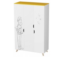 Шкаф платяной Простоквашино Скандинавик