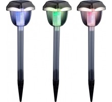 Наземный низкий светильник Globo Solar Al 33080-3